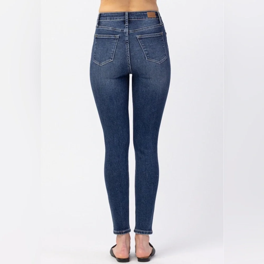 NWT Judy Blue High Rise Ankle-Length Skinny Jeans size 13